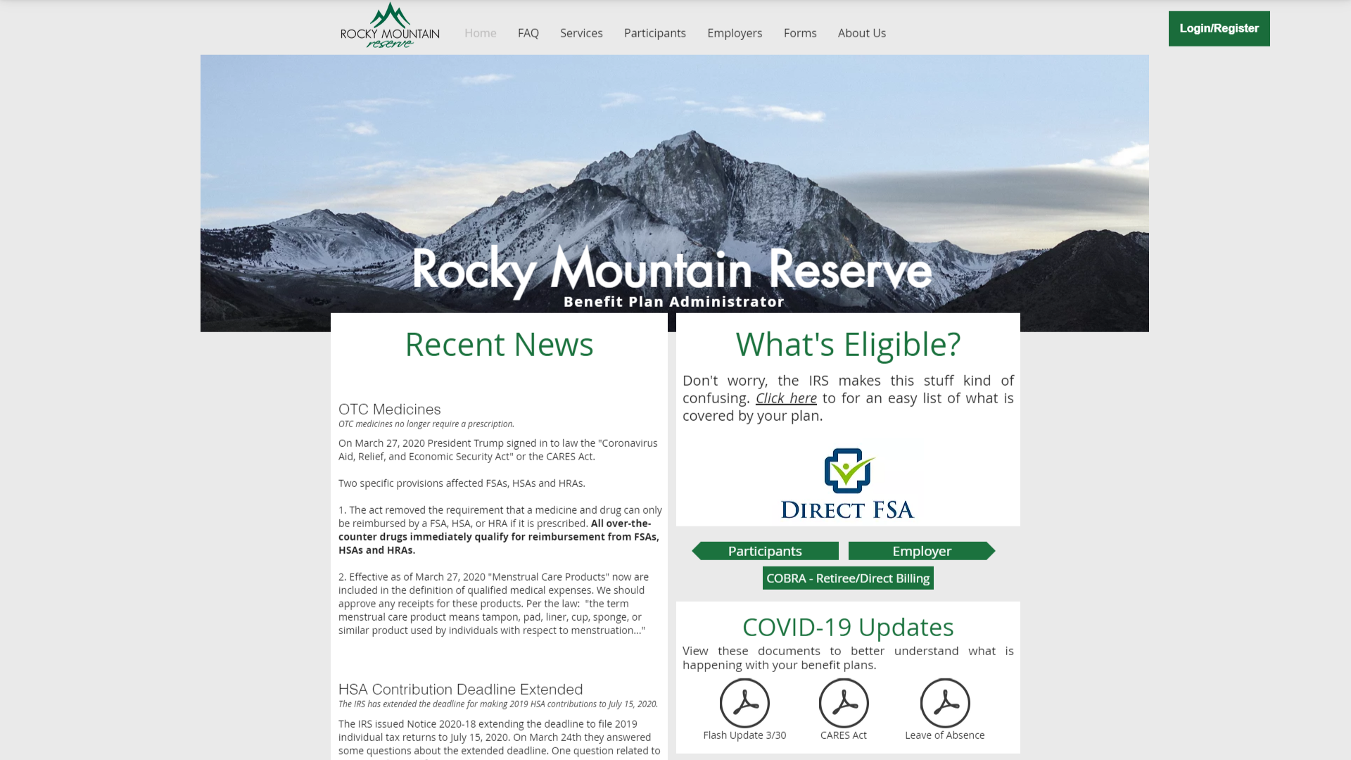 Old RMR Home Page